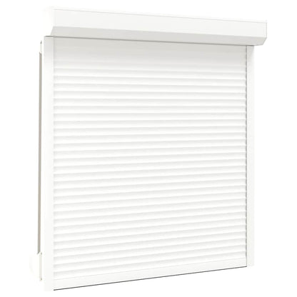 Tapparella Avvolgibile in Alluminio 130x140 cm Bianca