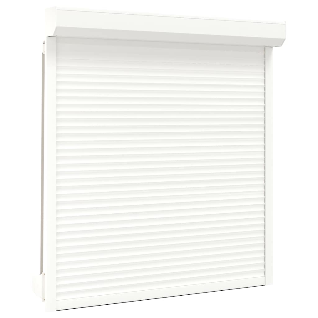 Tapparella Avvolgibile in Alluminio 140x150 cm Bianca