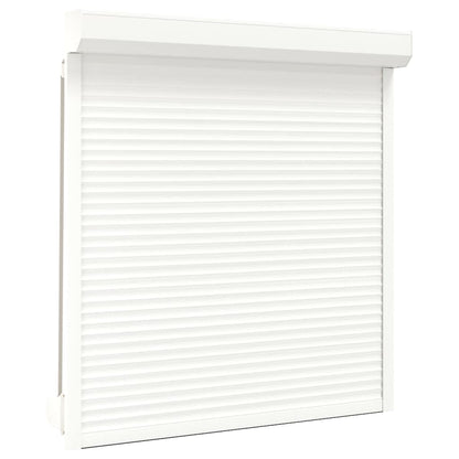 Tapparella Avvolgibile in Alluminio 140x150 cm Bianca
