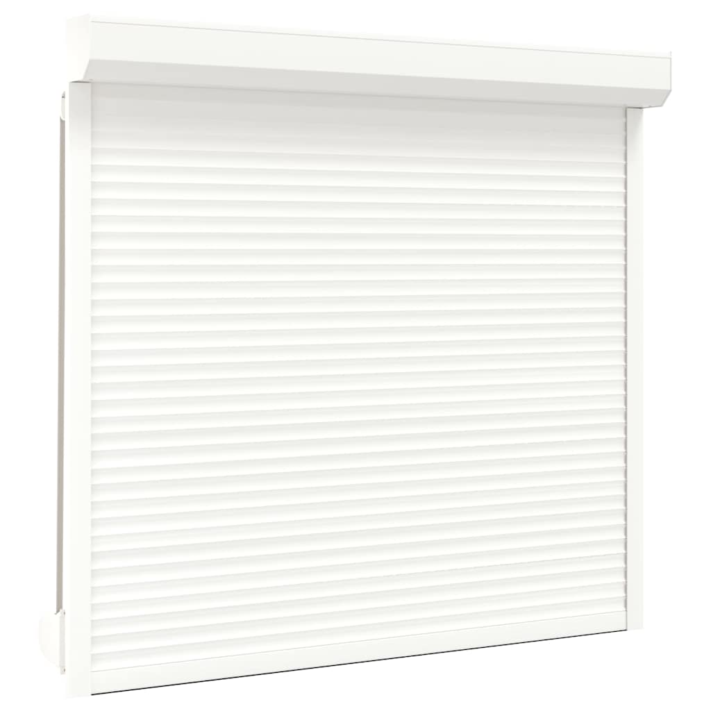 Tapparella Avvolgibile in Alluminio 160x150 cm Bianca