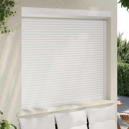 Tapparella Avvolgibile in Alluminio 160x150 cm Bianca