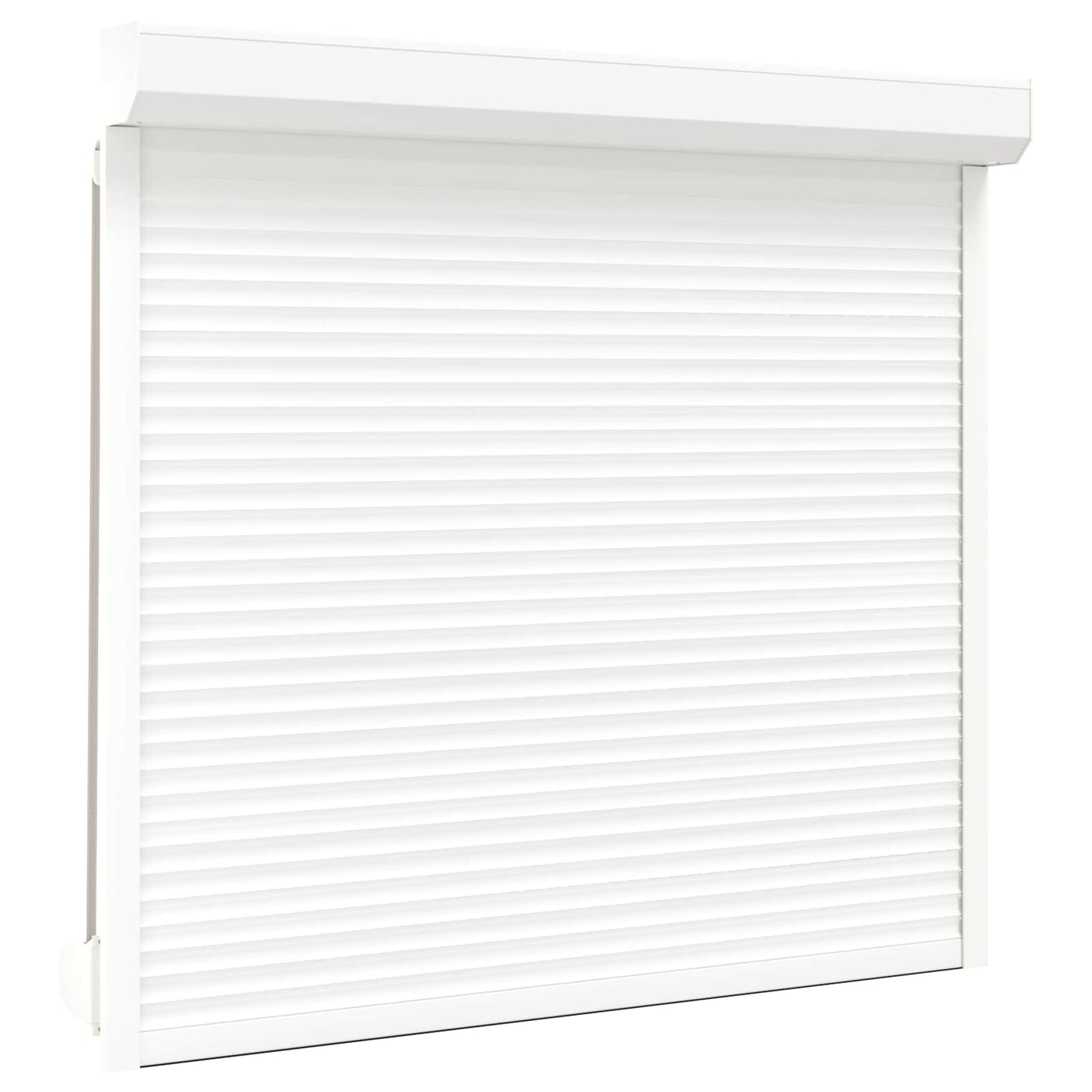 Persiana a rullo Bianco 160 x 150 cm Alluminio e poliuretano