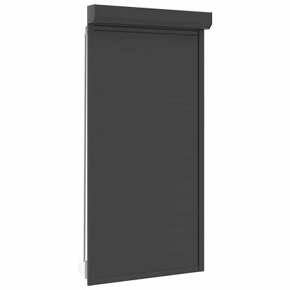 Tapparella Avvolgibile in Alluminio 110x220 cm Antracite