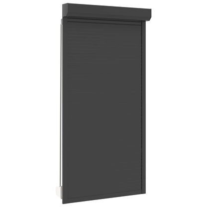 Persiana a rullo Antracite 110 x 220 cm Alluminio e poliuretano