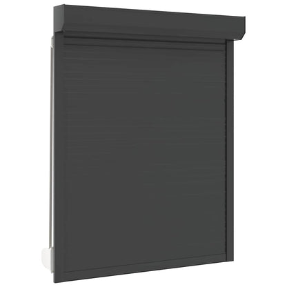 Tapparella Avvolgibile in Alluminio 120x150 cm Antracite