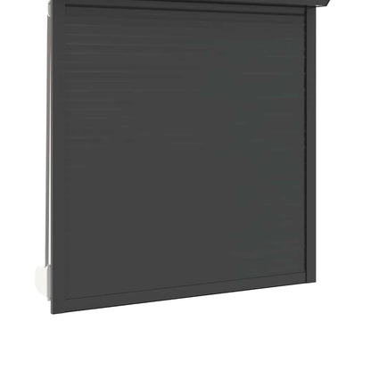 Tapparella Avvolgibile in Alluminio 130x140 cm Antracite