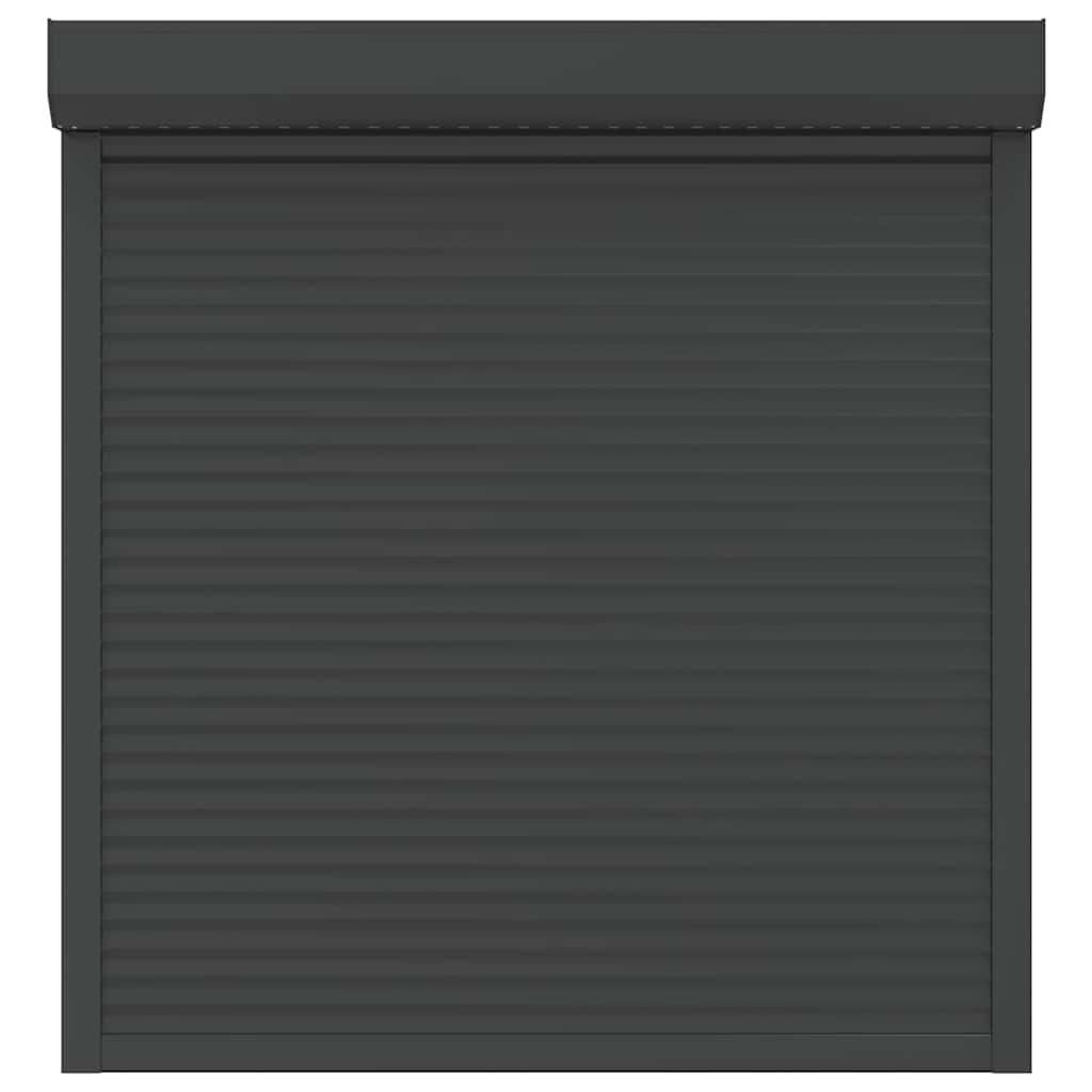 Tapparella Avvolgibile in Alluminio 130x140 cm Antracite