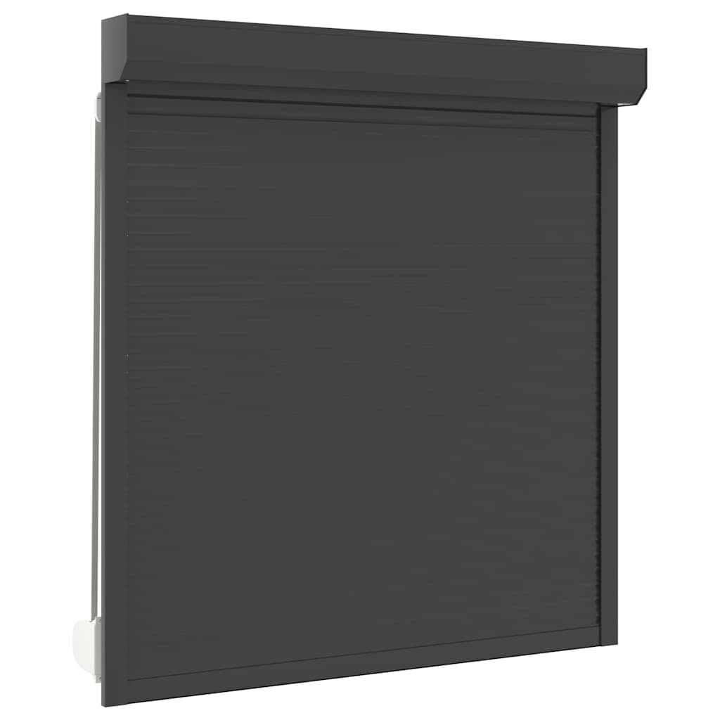 Tapparella Avvolgibile in Alluminio 140x150 cm Antracite