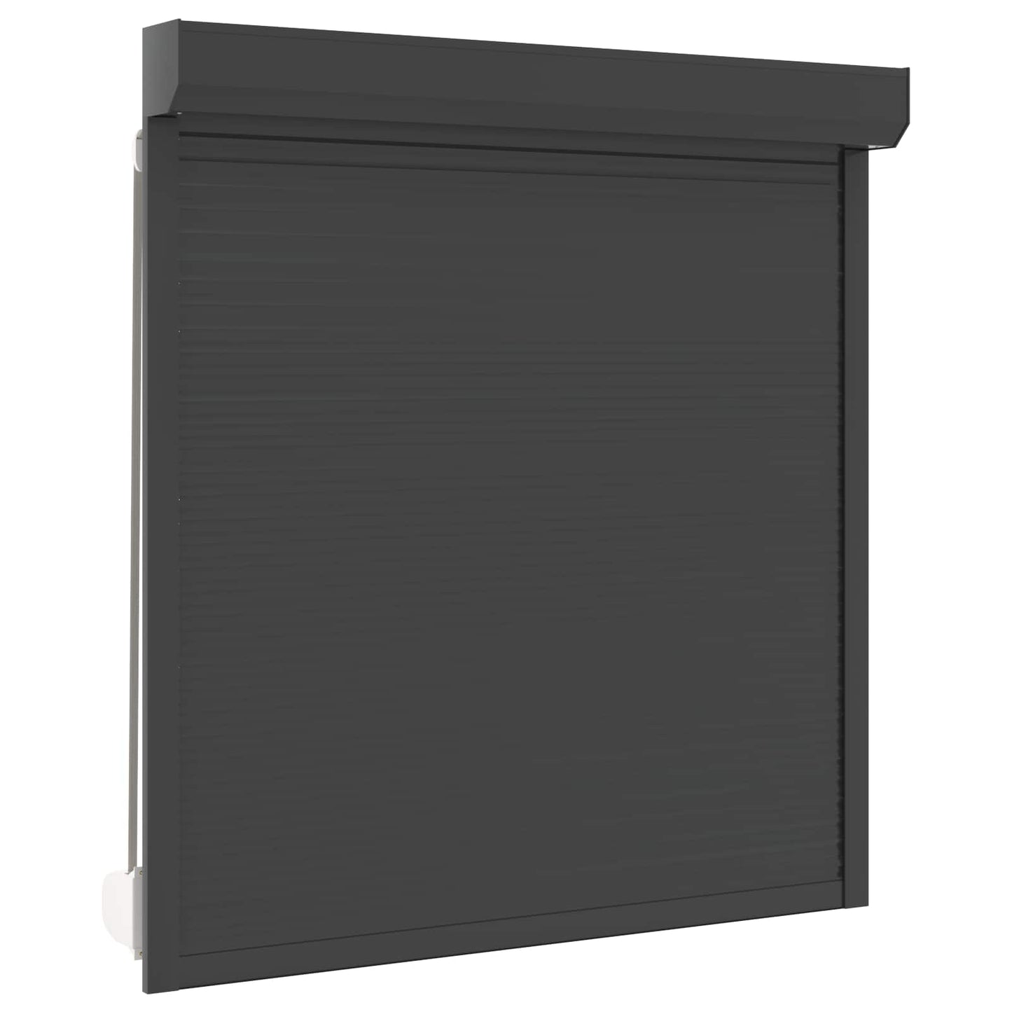 Persiana a rullo Antracite 140 x 150 cm Alluminio e poliuretano