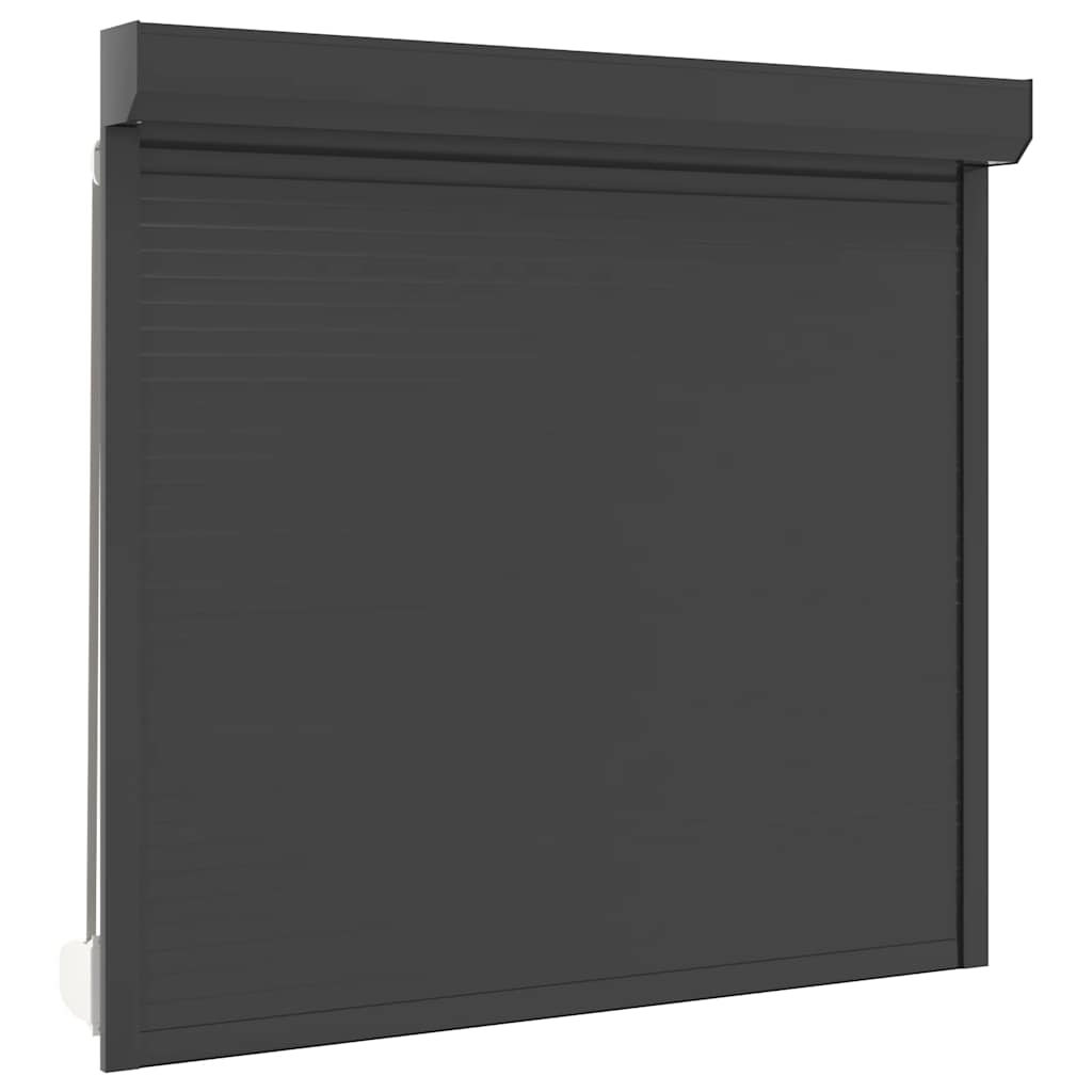 Tapparella Avvolgibile in Alluminio 160x150 cm Antracite