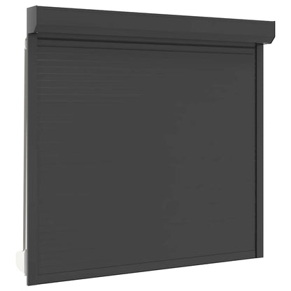 Tapparella Avvolgibile in Alluminio 160x150 cm Antracite