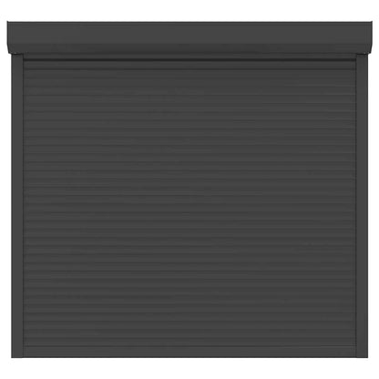 Tapparella Avvolgibile in Alluminio 160x150 cm Antracite
