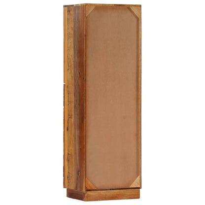 Credenza 40x32x122 cm in Legno Massello di Recupero