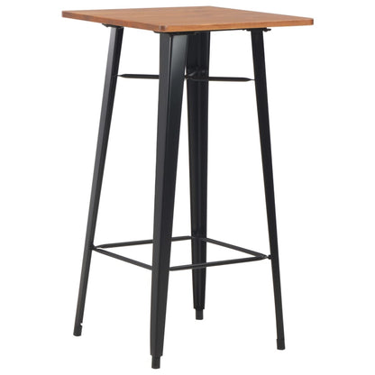 Set da Bar 3 pz in Acciaio Nero