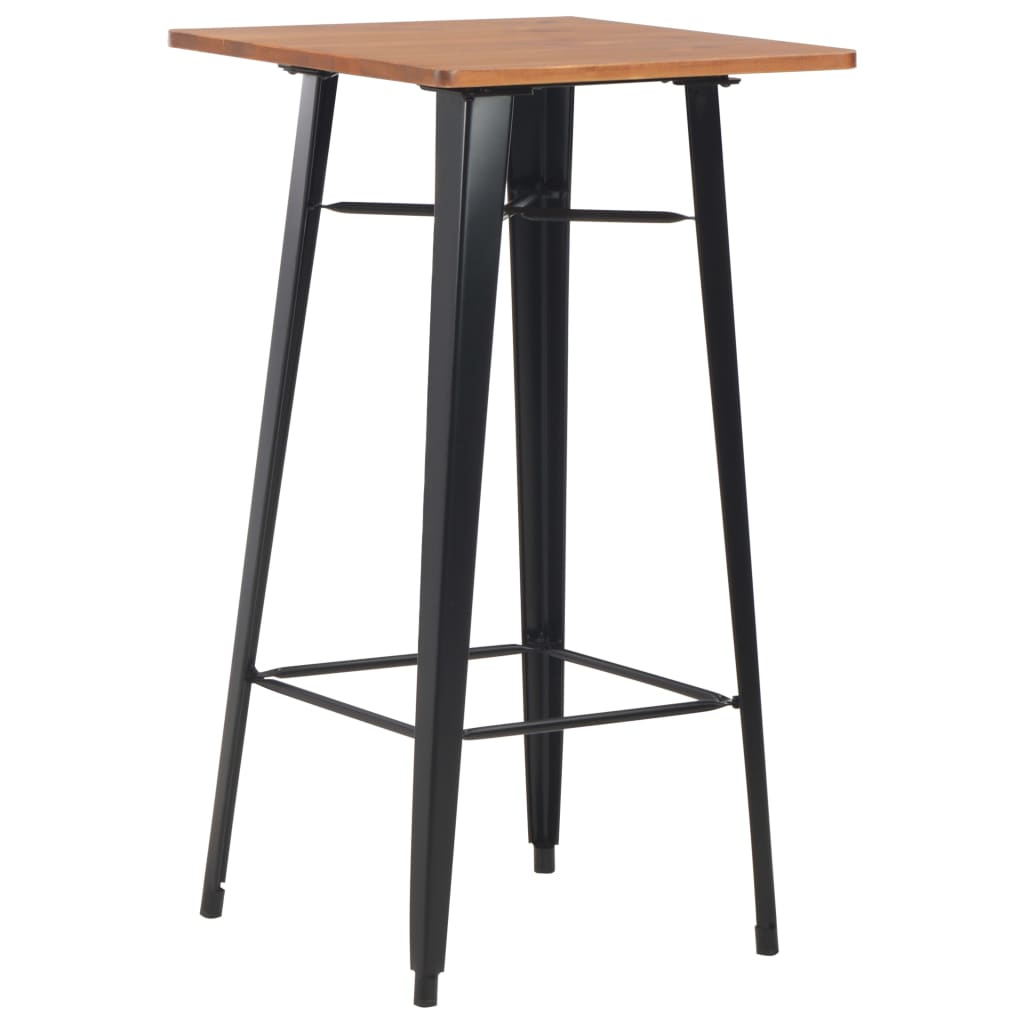 Set da Bar 3 pz in Acciaio Marrone Nero