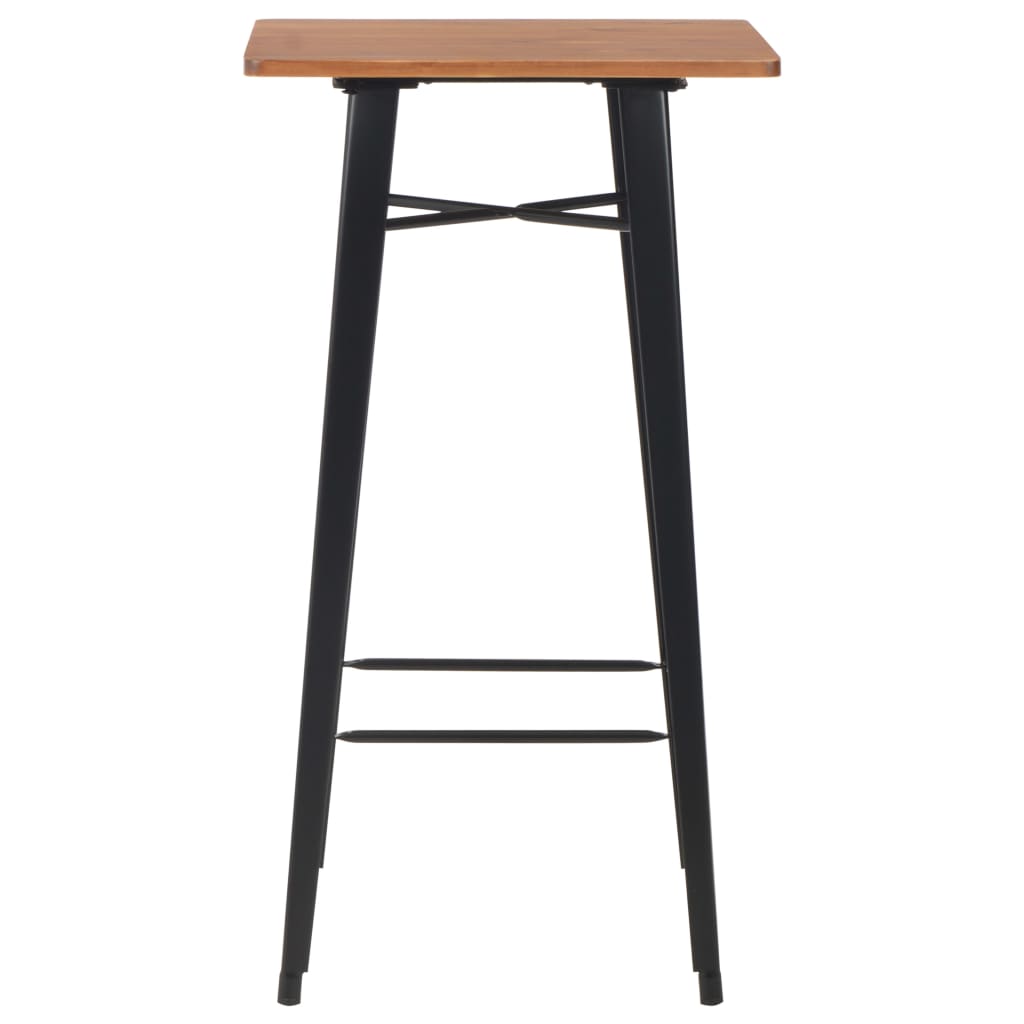 Set da Bar 3 pz in Acciaio Marrone Nero