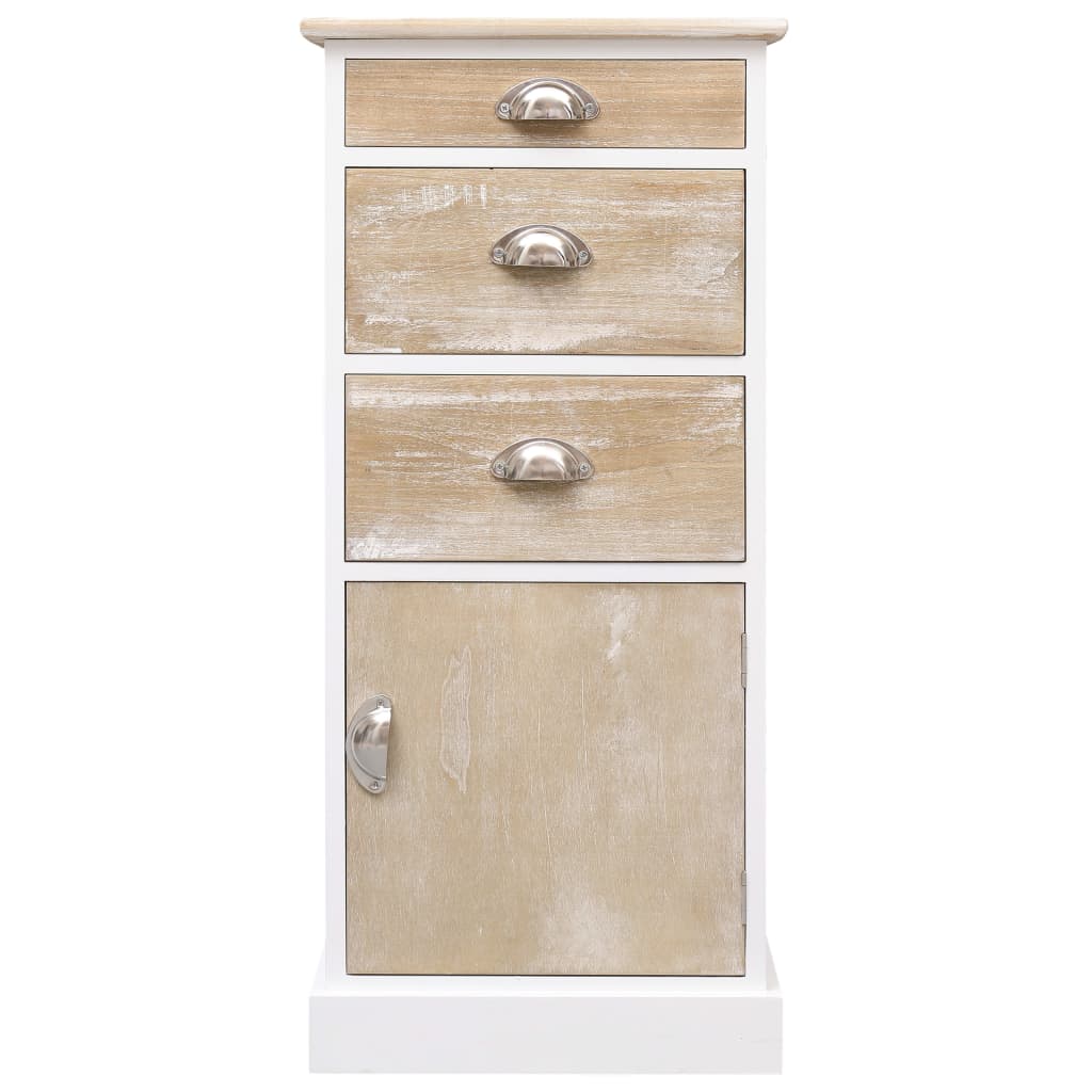 Mobiletto 38x28x86 cm in Legno di Paulownia