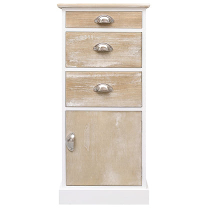 Mobiletto 38x28x86 cm in Legno di Paulownia