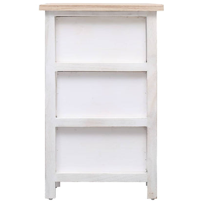 Mobiletto 35x25x57 cm in Legno di Paulownia