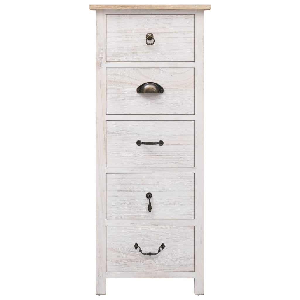 Mobiletto 35x25x87 cm in Legno di Paulownia