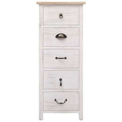 Mobiletto 35x25x87 cm in Legno di Paulownia