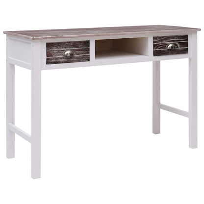 Scrivania Marrone 110x45x76 cm in Legno