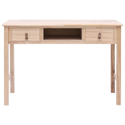 Scrivania Naturale 110x45x76 cm in Legno