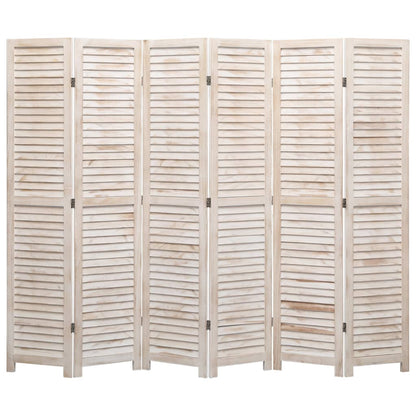 Divisorio a 6 Pannelli 210x165 cm in Legno