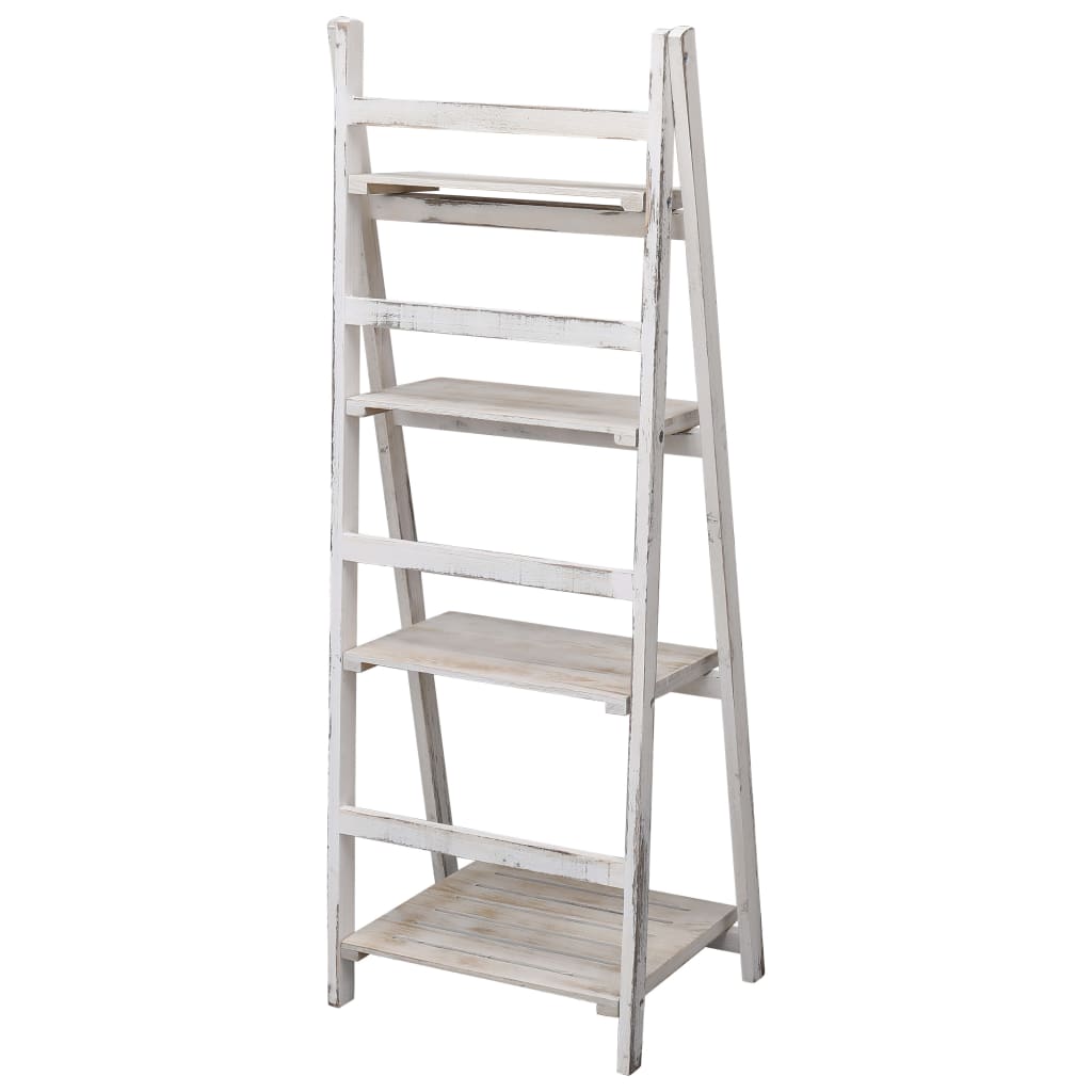 Piedistallo per Piante a 4 Livelli 43x33x113 cm in Legno