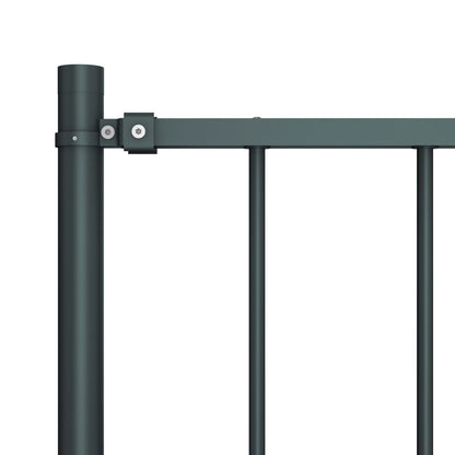 Pannello Recinzione Pali Acciaio Verniciato 1,7x1,25m Antracite
