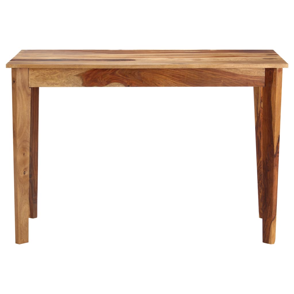 Tavolo Consolle 110x35x76 cm in Legno Massello di Acacia