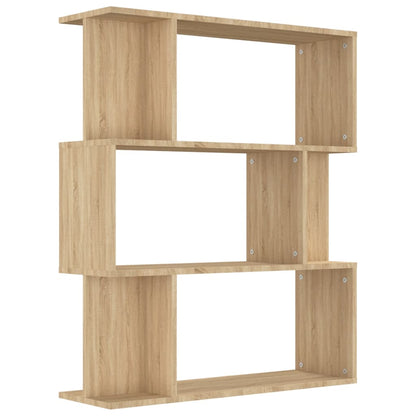 Libreria/Divisorio Rovere Sonoma 80x24x96 cm Legno Multistrato
