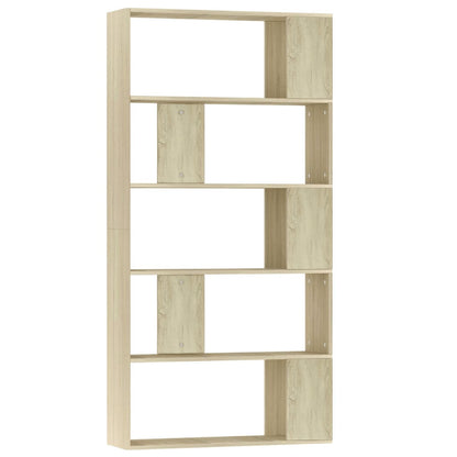 Libreria/Divisorio Rovere Sonoma 80x24x159 cm Legno Multistrato