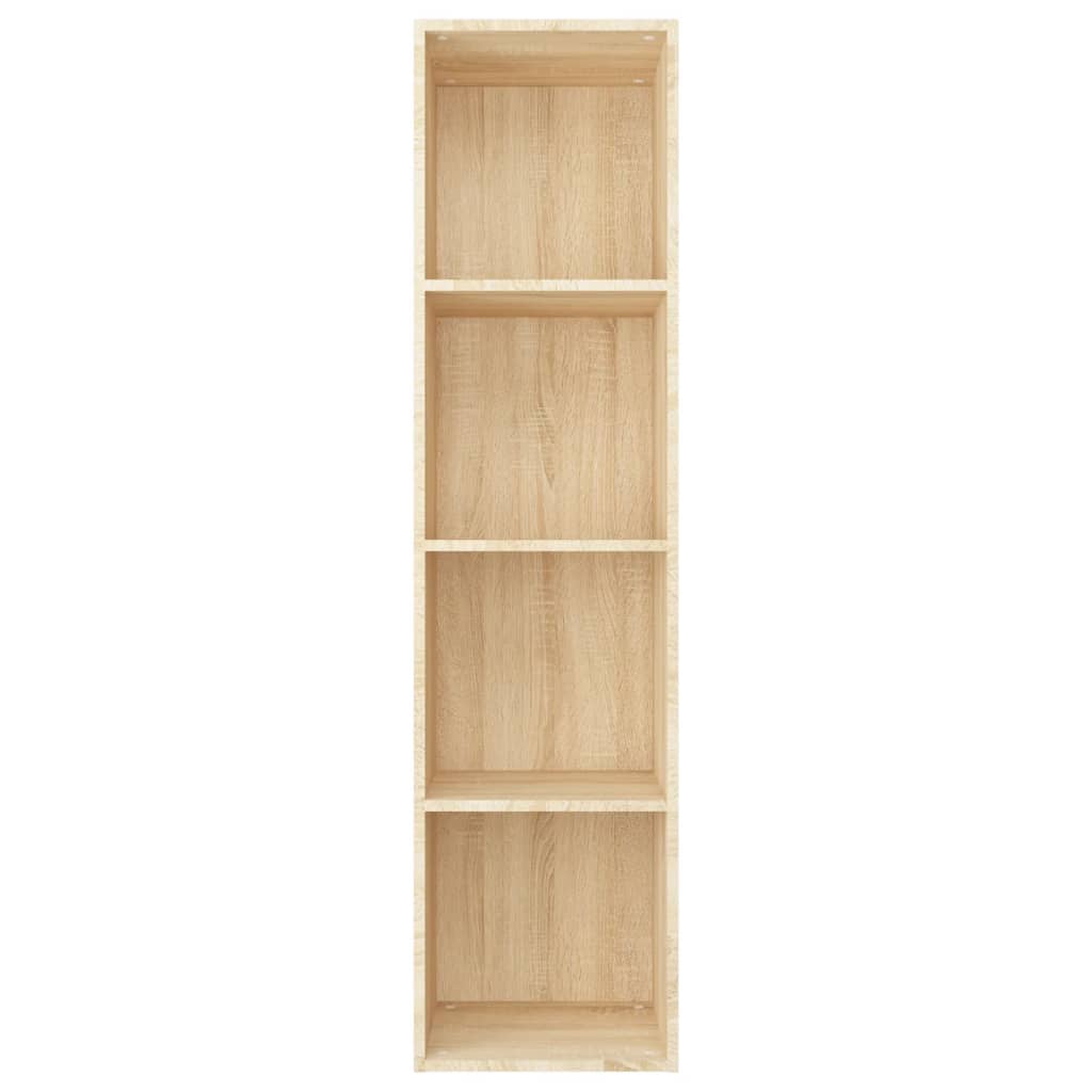 Libreria/Mobile TV Rovere Sonoma 36x30x143 cm Legno Multistrato