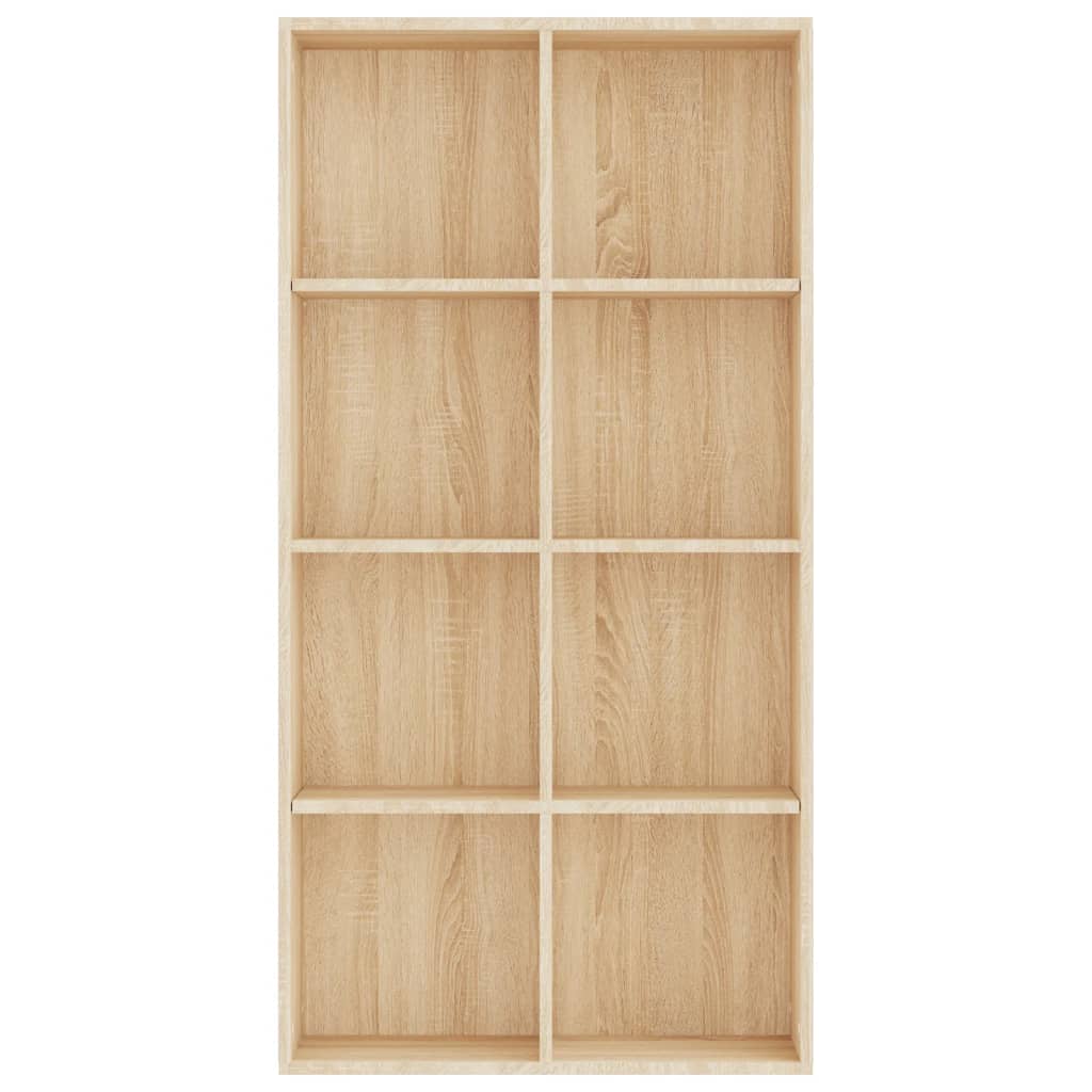 Libreria/Credenza Rovere Sonoma 66x30x130 cm Legno Multistrato