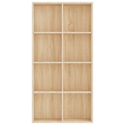 Libreria/Credenza Rovere Sonoma 66x30x130 cm Legno Multistrato