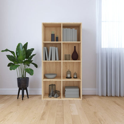 Libreria/Credenza Rovere Sonoma 66x30x130 cm Legno Multistrato
