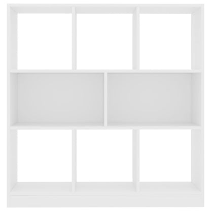 Libreria Bianca 97,5x29,5x100 cm in Legno Multistrato
