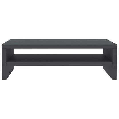 Supporto per Monitor Grigio 42x24x13 cm in Legno Multistrato