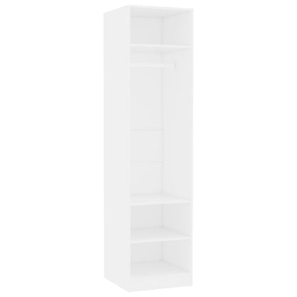 Armadio Bianco 50x50x200 cm in Legno Multistrato