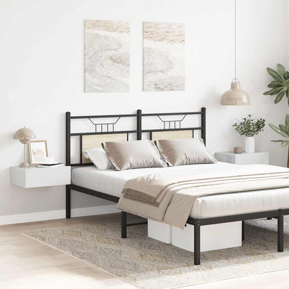 Comodini Pensili 2pz Bianco Lucido 40x30x15cm Legno Multistrato