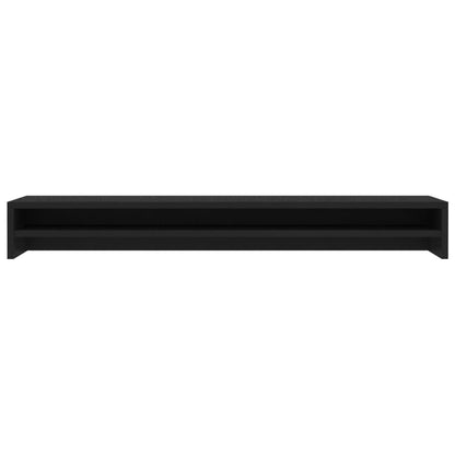 Supporto per Monitor Nero 100x24x13 cm in Legno Multistrato