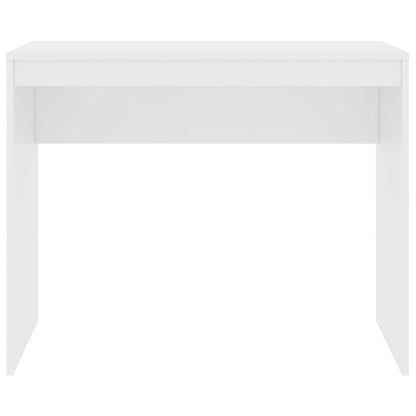 Scrivania Bianca 90x40x72 cm in Legno Multistrato