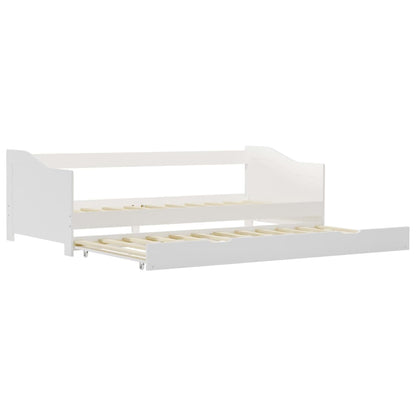 Divano Letto a Scomparsa senza Materasso Legno Pino 90x200 cm