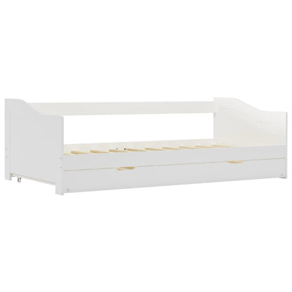 Divano Letto a Scomparsa senza Materasso Legno Pino 90x200 cm