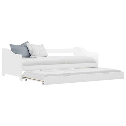 Divano Letto a Scomparsa senza Materasso Legno Pino 90x200 cm