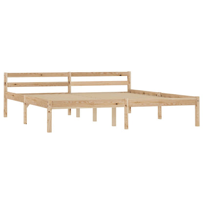 Giroletto senza Materasso 160x200 cm in Legno Massello di Pino
