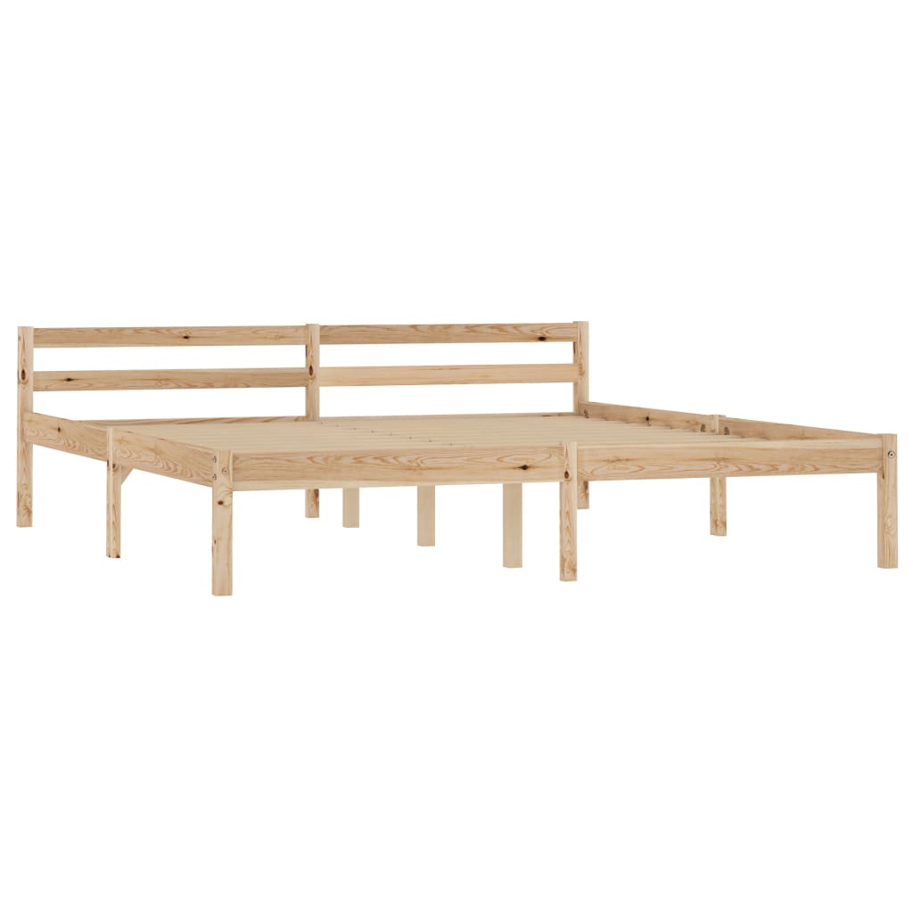 Giroletto senza Materasso 180x200 cm in Legno Massello di Pino