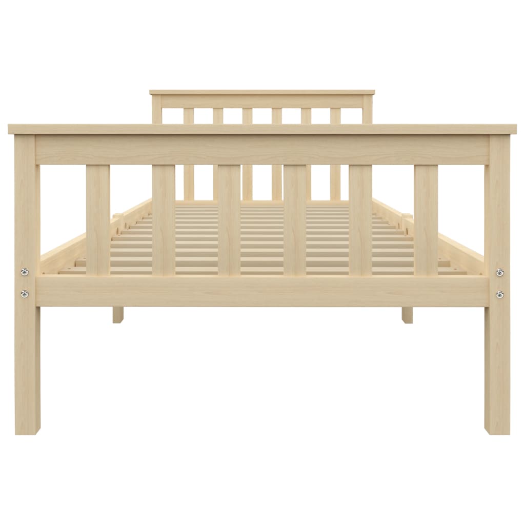 Giroletto senza Materasso Naturale 100x200 cm in Legno di Pino