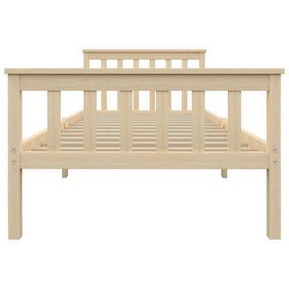 Giroletto senza Materasso Naturale 100x200 cm in Legno di Pino